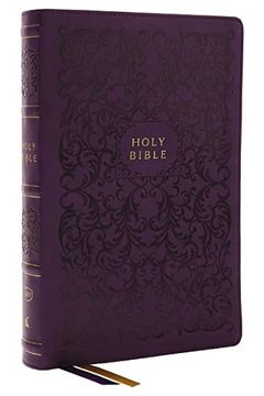 portada Kjv Holy Bible, Center-Column Reference Bible, Leathersoft, Purple, 73,000+ Cross References, red Letter, Thumb Indexed, Comfort Print: King James Version (en Inglés)