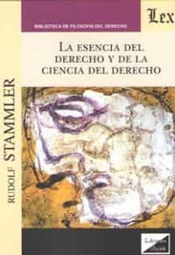 portada Esencia del Derecho y de la Ciencia del Derecho (in Spanish)
