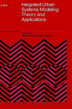portada integrated urban systems modeling: theory and applications (in English)