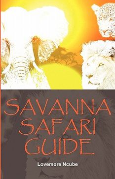 portada savanna safari guide (en Inglés)
