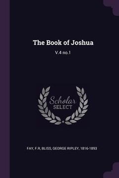 portada The Book of Joshua: V.4 no.1 (en Inglés)
