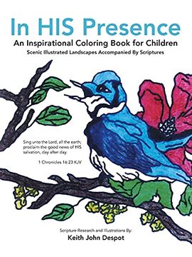 portada In his Presence: An Inspirational Coloring Book for Children (en Inglés)