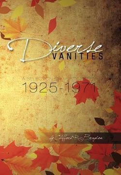 portada diverse vanities: a selection of thirty pieces 1925-1971