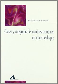 portada clases y categorías de nombres comunes: un nuevo enfoque (r) (2008)