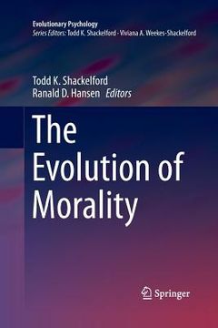 portada The Evolution of Morality