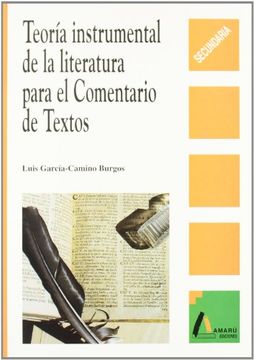 portada Teoría Instrumental de la Literatura Para el Comentario de Textos (in Spanish)