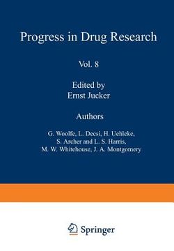 portada Fortschritte Der Arzneimittelforschung / Progress in Drug Research / Progrès Des Recherches Pharmaceutiques (in English)