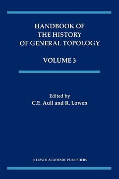 portada handbook of the history of general topology