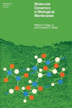 portada molecular dynamics in biological membranes (en Inglés)