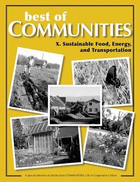 portada Best of Communities: X. Sustainable Food, Energy, and Transportation (en Inglés)