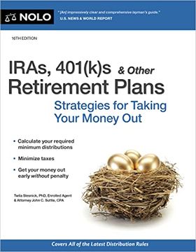 portada Iras, 401(K)S & Other Retirement Plans: Strategies for Taking Your Money out (en Inglés)