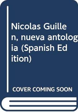 portada Nicolas Guillen, Nueva Antologia (in Spanish)