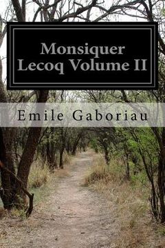 portada Monsiquer Lecoq Volume II (en Inglés)