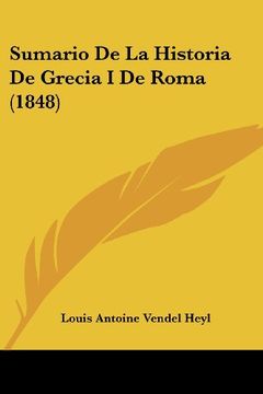 portada Sumario de la Historia de Grecia i de Roma (1848)