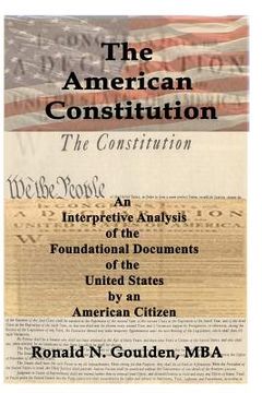 portada The American Constitution (en Inglés)