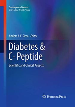 portada Diabetes & C-Peptide: Scientific and Clinical Aspects (Contemporary Diabetes) (en Inglés)