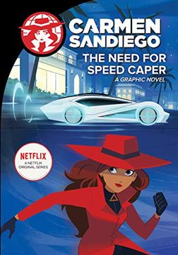 portada Carmen Sandiego hc 04 Need for Speed Caper (Carmen Sandiego Graphic Novels) (en Inglés)