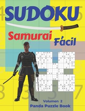 portada Sudoku Samurai Facil - Volumen 2: Juegos De Lógica Para Adultos