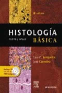 portada histologia basica, texto y atlas 6e con cd-rom