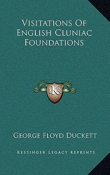 portada visitations of english cluniac foundations (en Inglés)