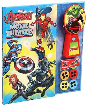 portada Marvel Avengers: Movie Theater Storybook & Movie Projector (in English)