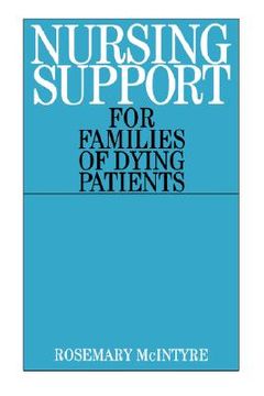 portada nursing support for families of dying patients (en Inglés)