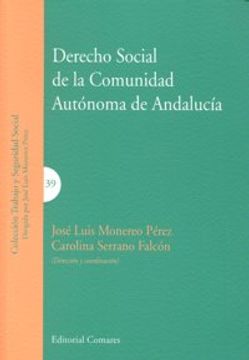 portada Derecho social de la comunidad autonoma de Andalucía