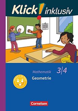 portada Klick! Inklusiv - Grundschule / Förderschule - Mathematik: 3. /4. Schuljahr - Geometrie: Themenheft 10 (en Alemán)