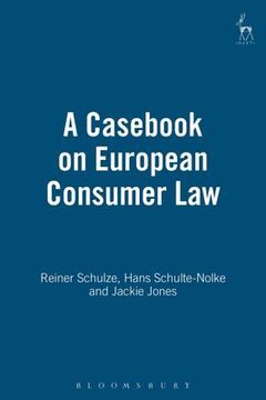 portada A Casebook on European Consumer Law (in English)