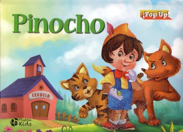 portada Pinocho.  Pop up!