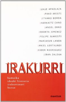 portada Irakurri - Hamaika Idazki Literario Irakurtzeari Buruz