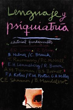 portada Lenguaje y Psiquiatría (in Spanish)