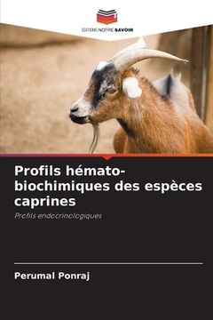 portada Profils hémato-biochimiques des espèces caprines (in French)