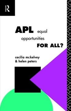 portada Apl: Equal Opportunities for All? (en Inglés)