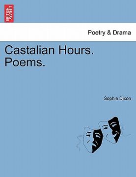 portada castalian hours. poems. (en Inglés)