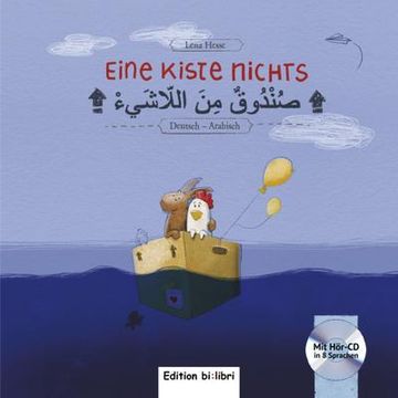 portada Eine Kiste Nichts. Kinderbuch Deutsch-Arabisch