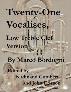 portada Twenty-One Vocalises, Low Treble Clef Version