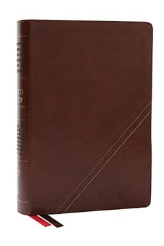 portada Nkjv, Word Study Reference Bible, Leathersoft, Brown, red Letter, Comfort Print: 2,000 Keywords That Unlock the Meaning of the Bible (en Inglés)