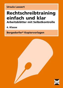 portada Rechtschreibtraining Einfach und Klar - 4. Kl. (en Alemán)
