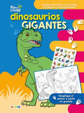portada Pinto Poster Dinosaurios Gigantes (in Spanish)