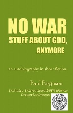 portada no war stuff about god, anymore (en Inglés)