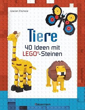 portada Tiere: 40 Ideen mit Lego®-Steinen (en Alemán)