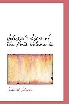 portada johnson's lives of the poets volume 2