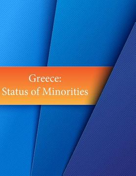 portada Greece: Status of Minorities (en Inglés)