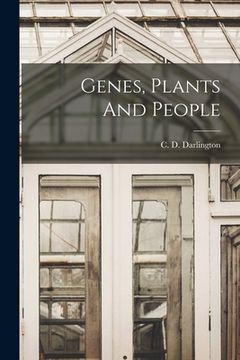 portada Genes, Plants And People (en Inglés)