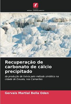 portada Recuperação de Carbonato de Cálcio Precipitado