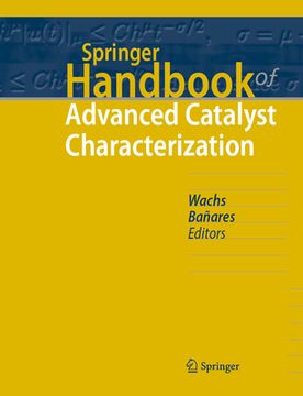portada Springer Handbook of Advanced Catalyst Characterization (in English)