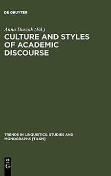 portada Culture and Styles of Academic Discourse (en Inglés)