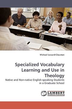 portada specialized vocabulary learning and use in theology (en Inglés)