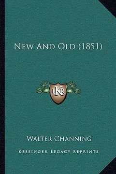 portada new and old (1851) (in English)